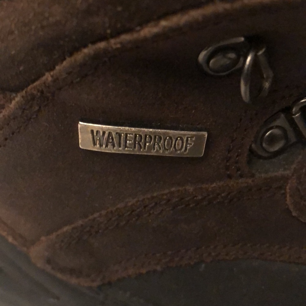 Leather Winter Waterproof Thinsulate Ankle High Boots by Hush Puppies Size 5.5 - Picture 6 of 12